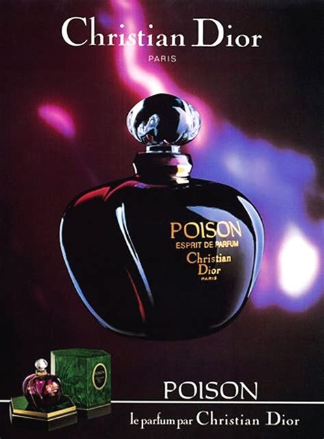 dior poison old bottle